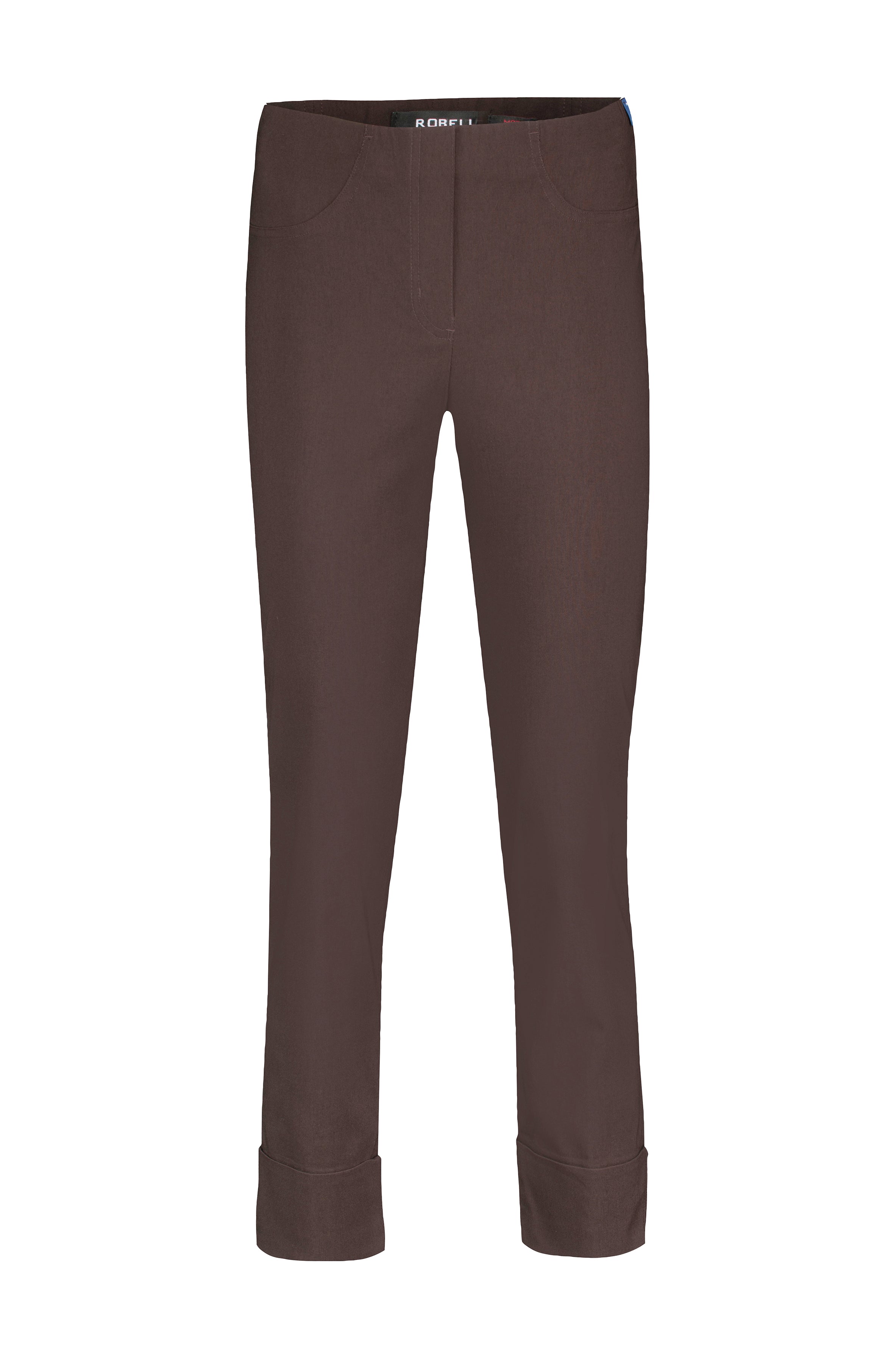 Robell Bella 09 68cm Trousers Dark Brown