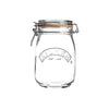 Clip Top Round Jar 1 Litre - RUTHERFORD & Co