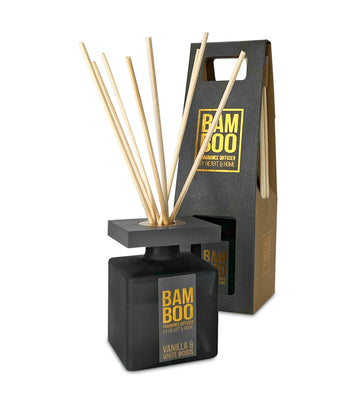 Bamboo Fragrance Diffuser - Vanilla & White Woods