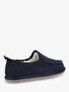 Charles Suede Slip On Moccasin Slippers, Navy