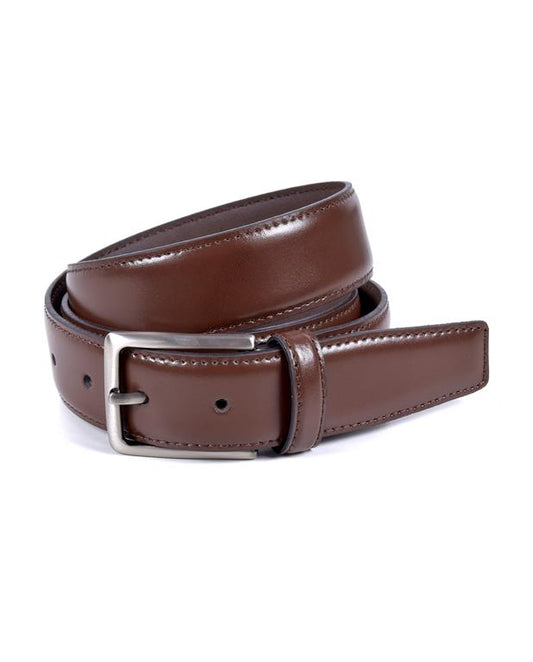 Plain Brown Leather Belt