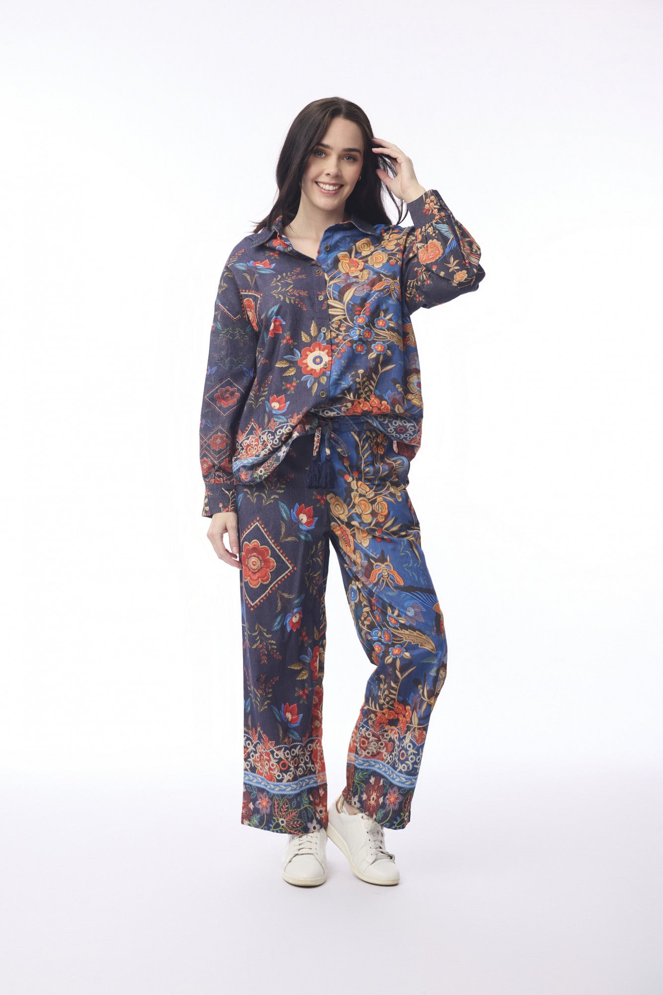 Digital Shirt Long Embroidery