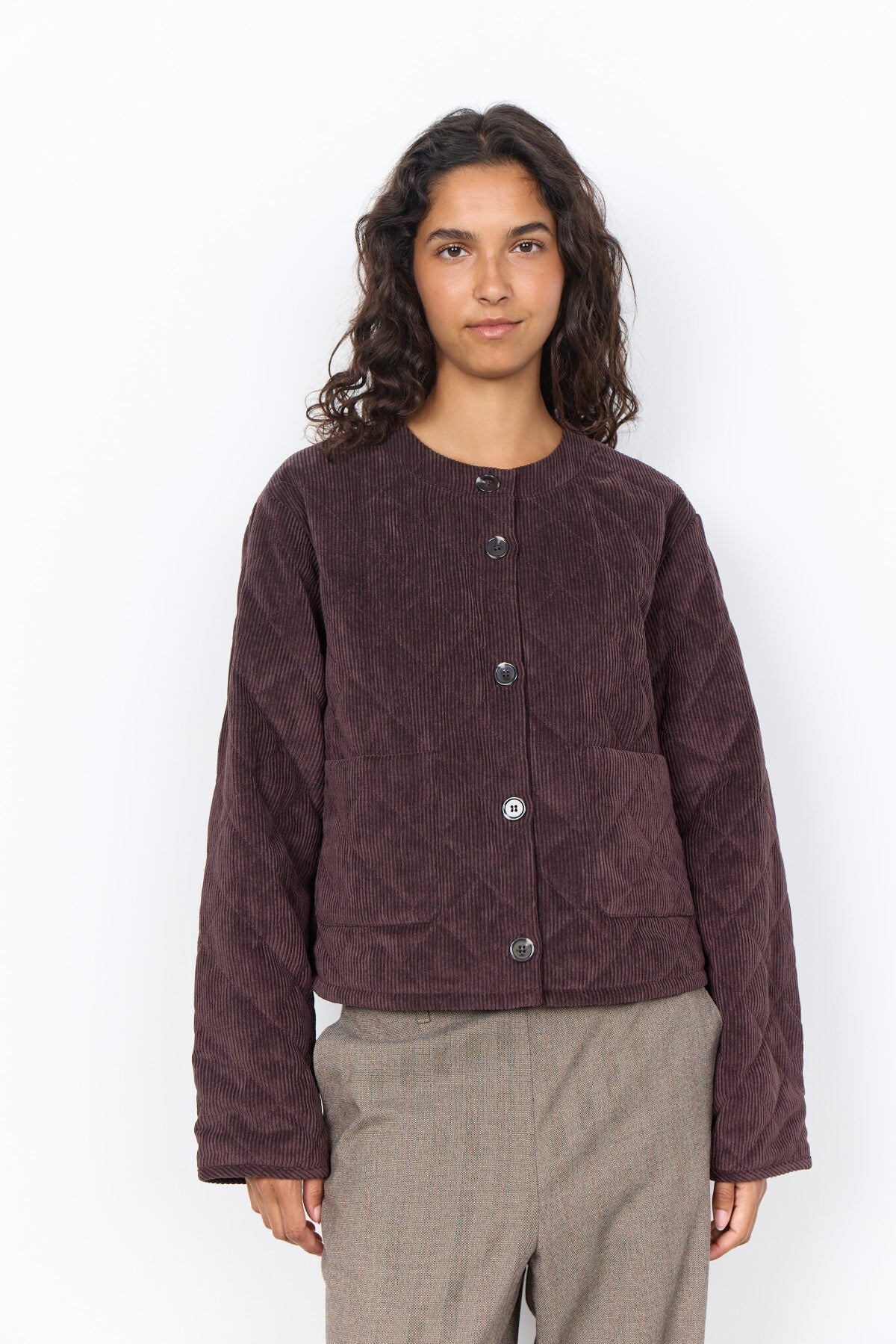 SC-BINDI 21 Jacket Dark plum
