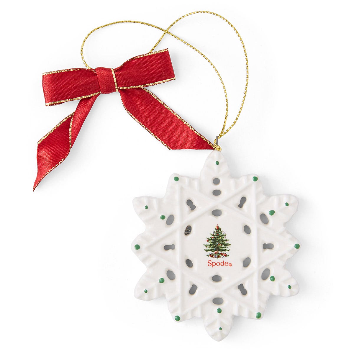 Christmas Tree - Snowflake Ornament