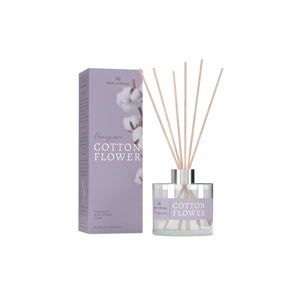 100ml Reed Diffuser Cotton Flower - RUTHERFORD & Co