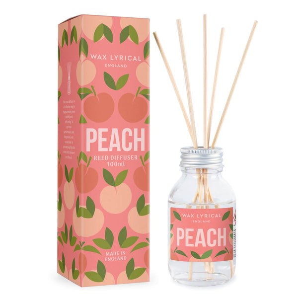 100ml Reed Diffuser - Peach - RUTHERFORD & Co
