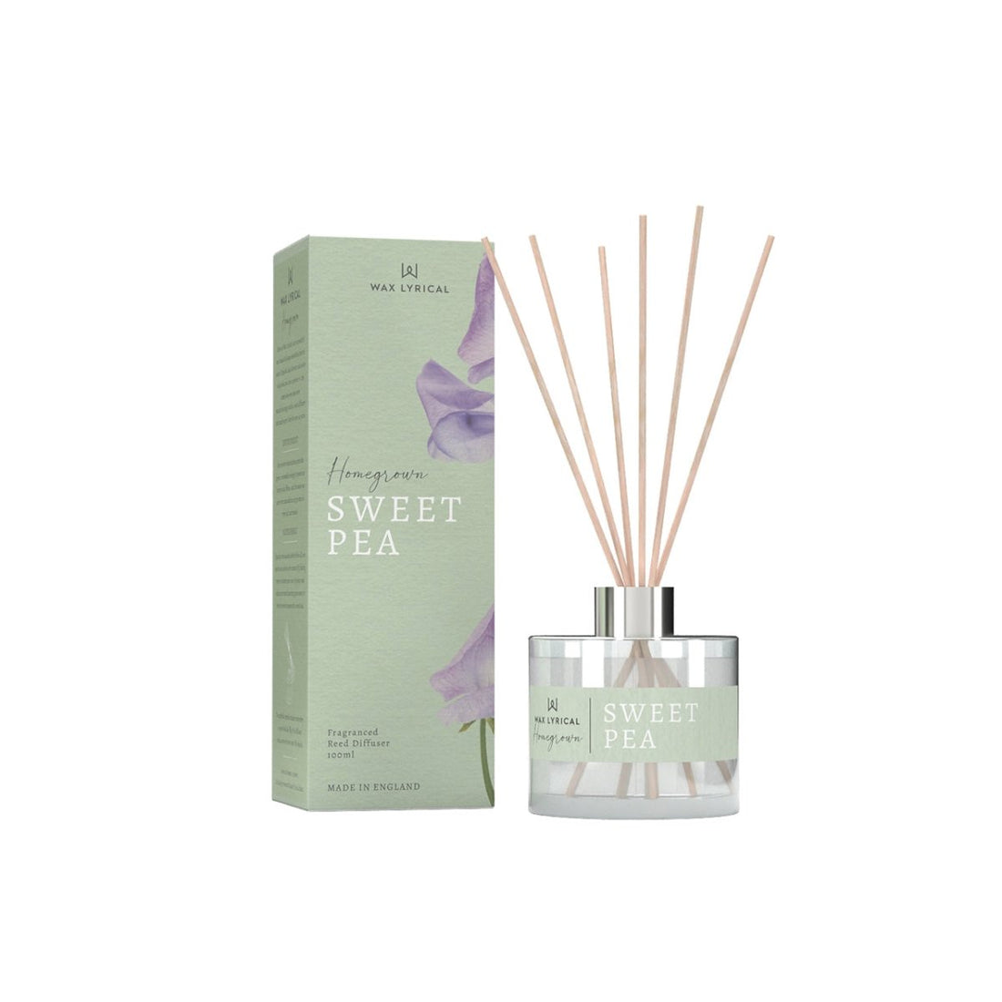 100ml Reed Diffuser Sweet Pea - RUTHERFORD & Co