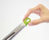 Elevate™ Grey Silicone Steel Tongs