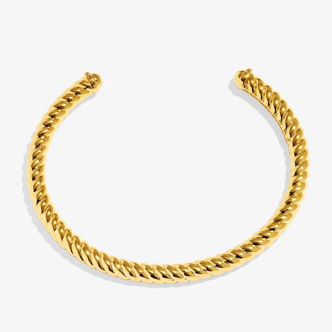Bracelet Bar Cable Bangle In Gold Plating
