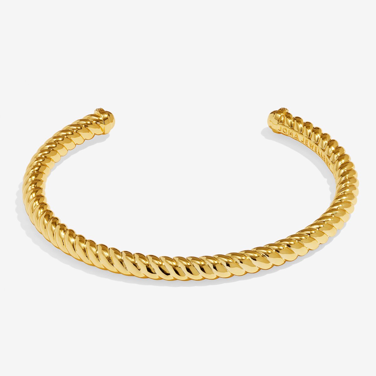 Bracelet Bar Cable Bangle In Gold Plating
