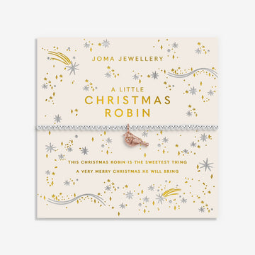 Christmas A Little 'Christmas Robin' Bracelet