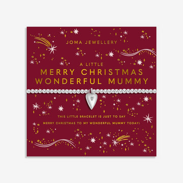 Christmas A Little 'Merry Christmas Mummy' Bracelet