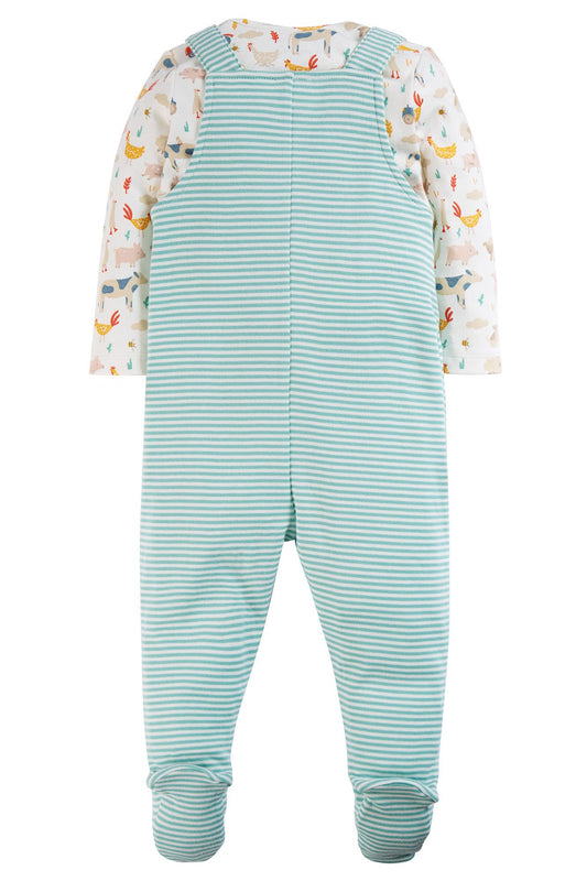 Dillon Dungaree Outfit - Farmyard Friends