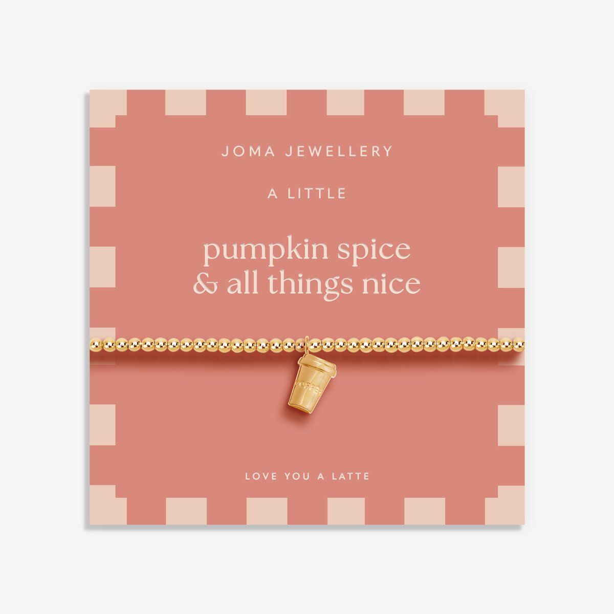 Autumn's Calling A Little 'Pumpkin Spice and All Things Nice' Bracelet