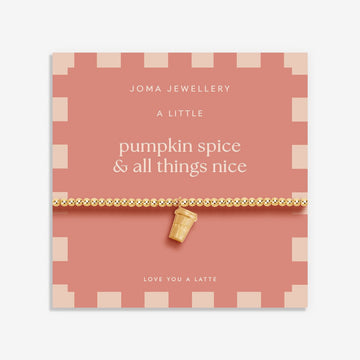 Autumn's Calling A Little 'Pumpkin Spice and All Things Nice' Bracelet
