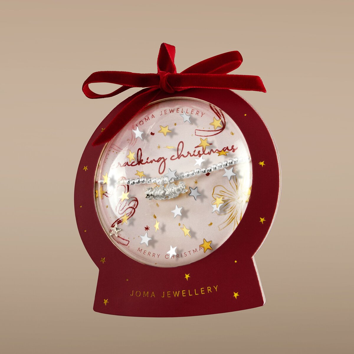 Snowglobe A Little 'Cracking Christmas' Bracelet