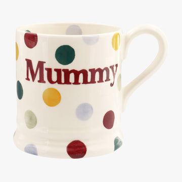 Polka Dot Mummy 1/2 Pint Mug