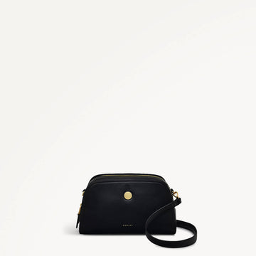 BATHURST MEWS - BLACK - SMALL ZIPTOP CROSSBODY