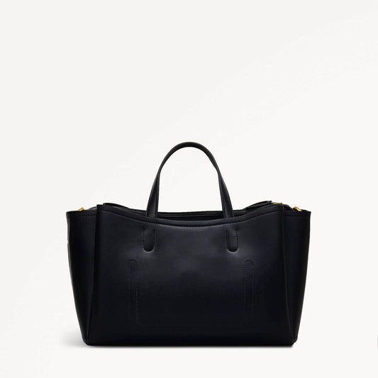 BATHURST MEWS - BLACK - MEDIUM ZIPTOP GRAB