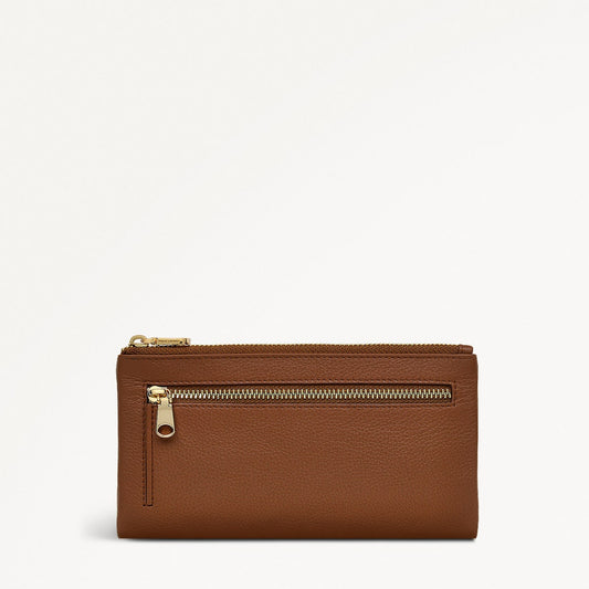 MALLOW STREET - SADDLE - LARGE BIFOLD PURSE