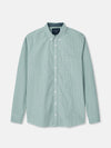 Abbott Green Gingham Cotton Poplin Shirt