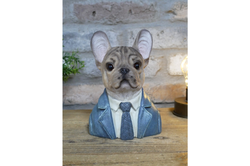Small Frenchie Dog Bust