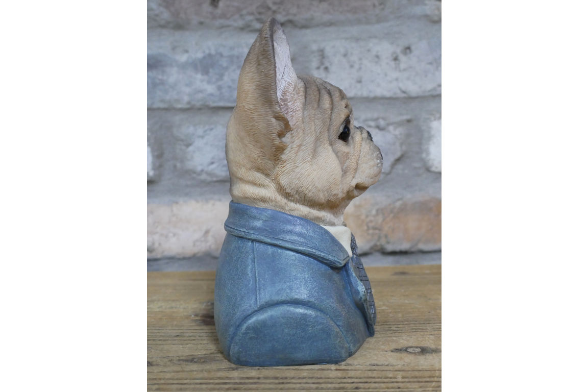 Small Frenchie Dog Bust
