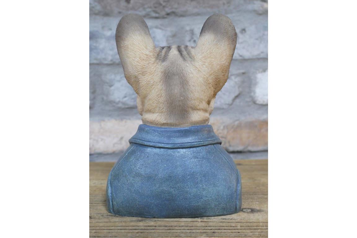 Small Frenchie Dog Bust