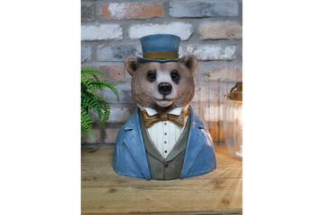 Large Bear Bust