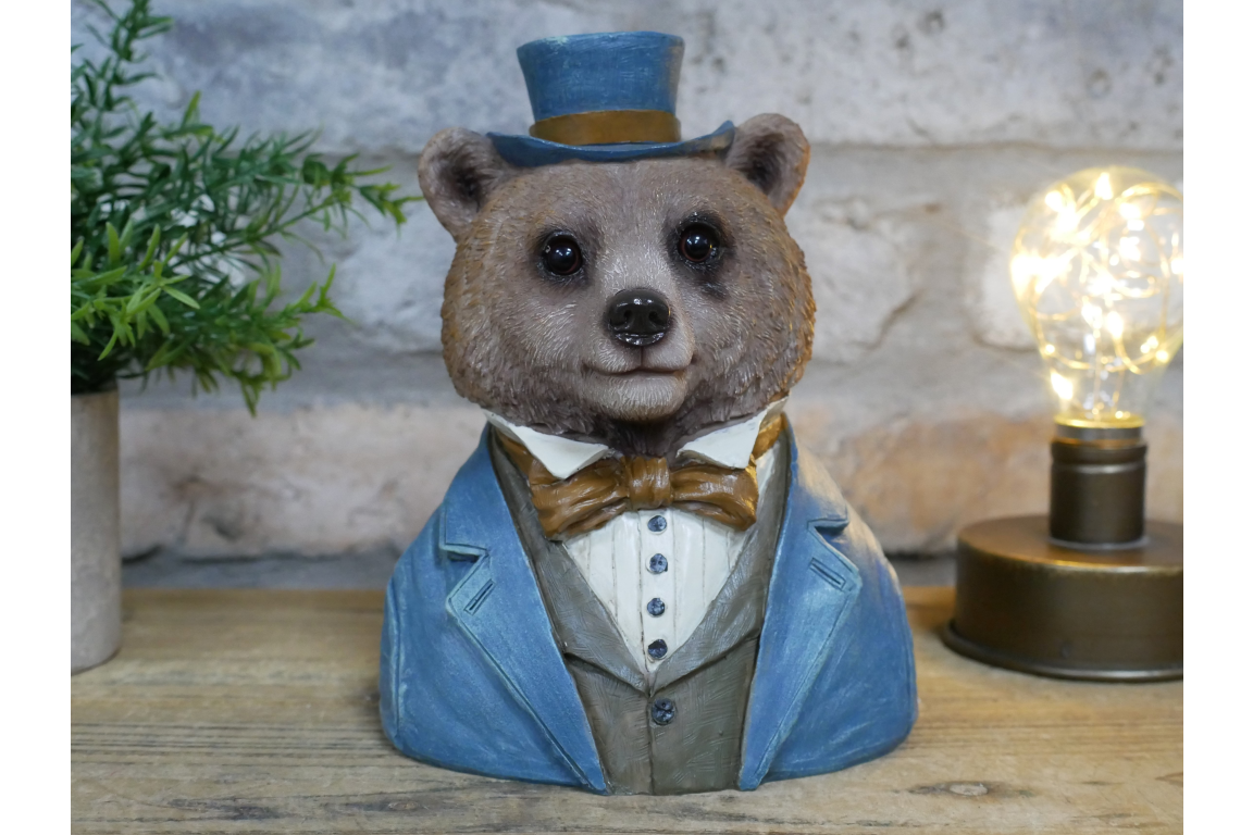 Small Bear Bust