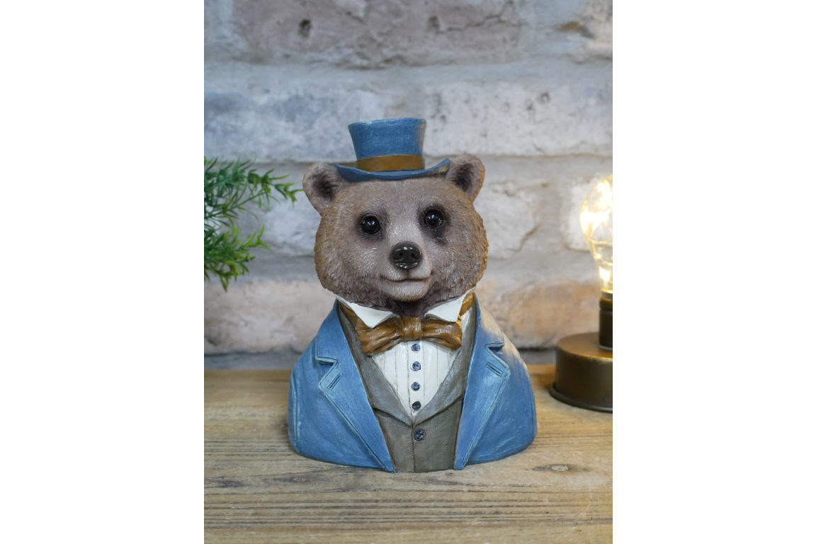 Small Bear Bust