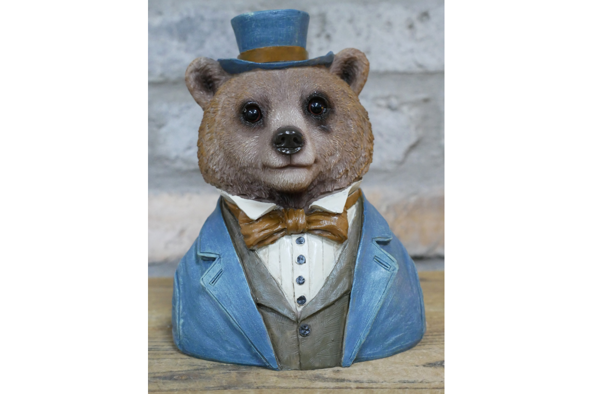 Small Bear Bust