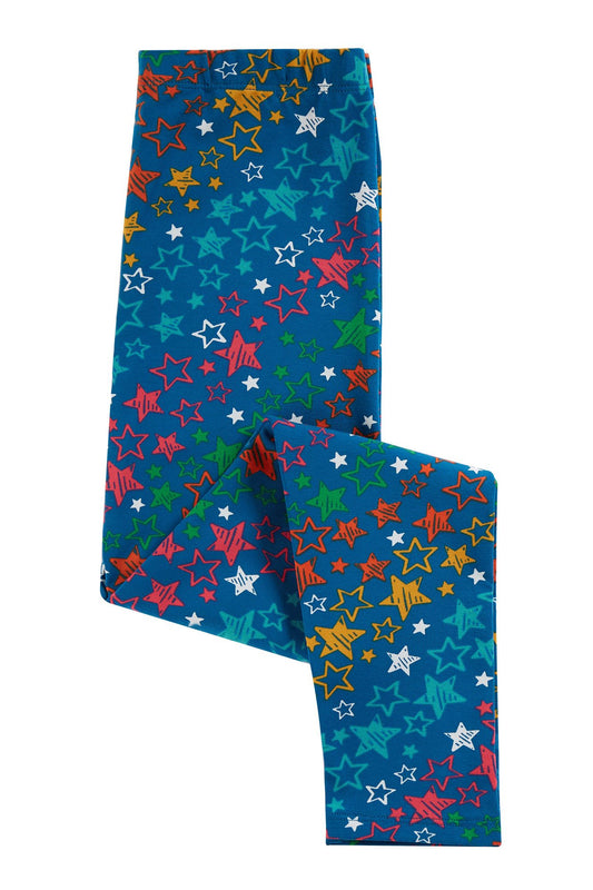 Libby Printed Leggings - Rainbow Stars