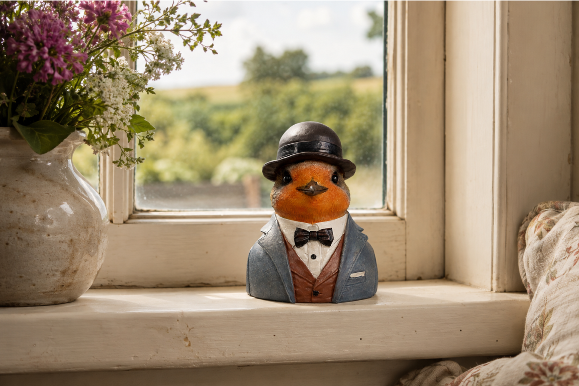 Small Robin Bust