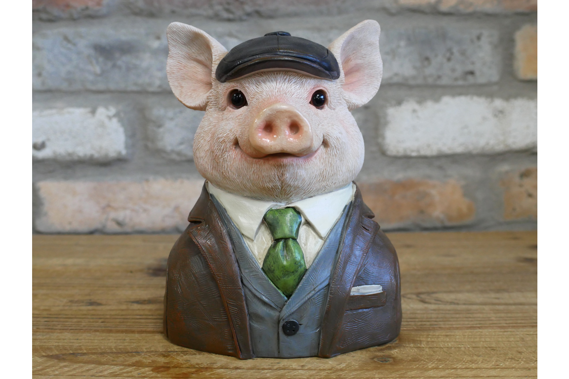 Small Pig Bust