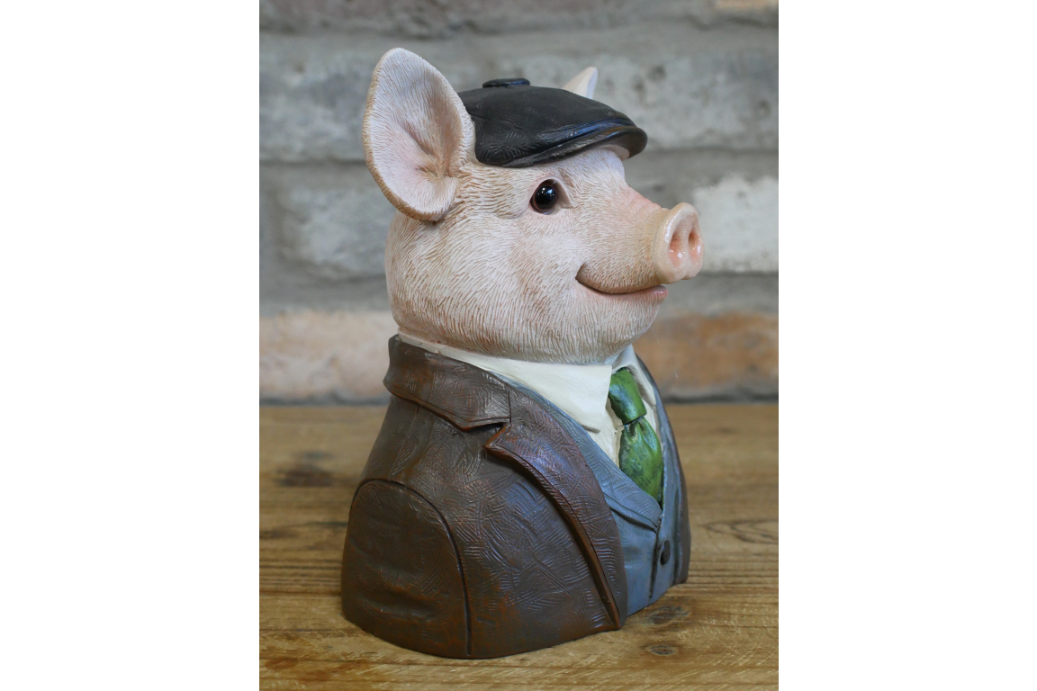 Small Pig Bust