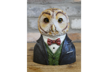 Small Owl Bust