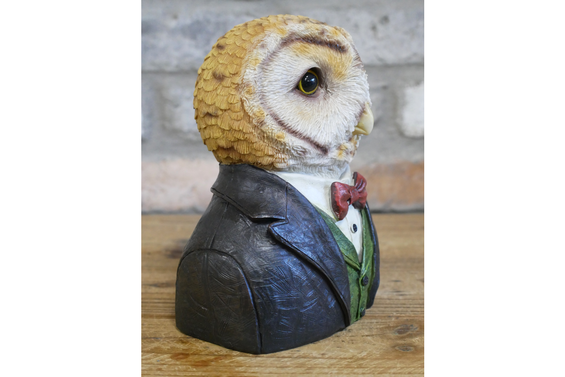 Small Owl Bust