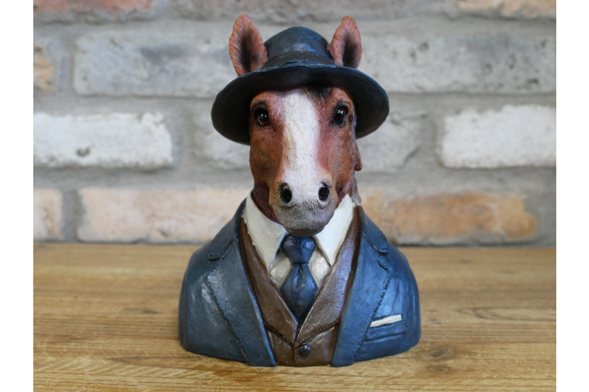 Small Horse Bust