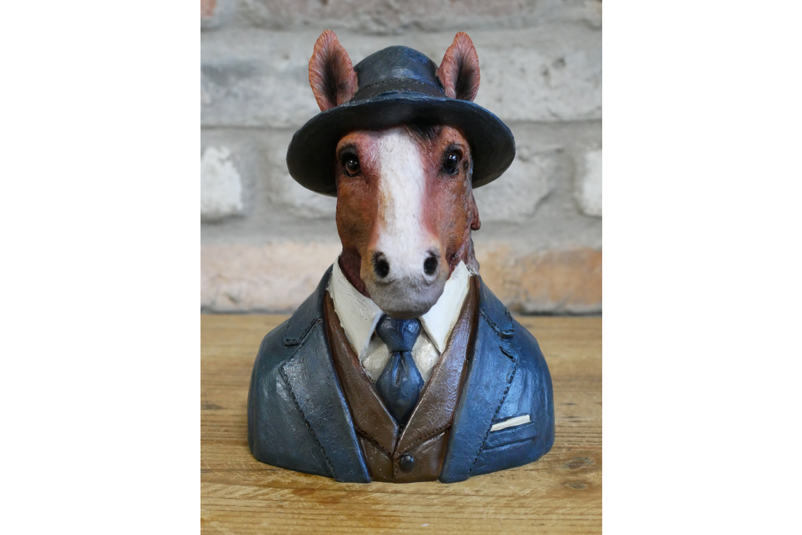 Small Horse Bust