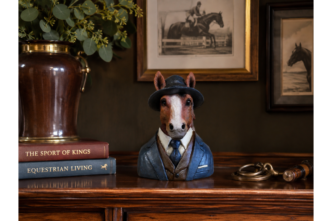 Small Horse Bust