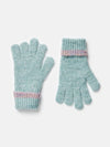 Beatrice Blue Knitted Gloves