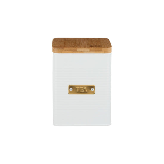 Otto Square White Tea Storage - RUTHERFORD & Co