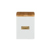 Otto Square White Coffee Storage - RUTHERFORD & Co