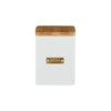 Otto Square White Sugar Storage - RUTHERFORD & Co