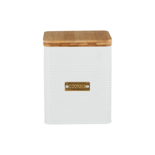 Otto Square White Cookie Storage - RUTHERFORD & Co