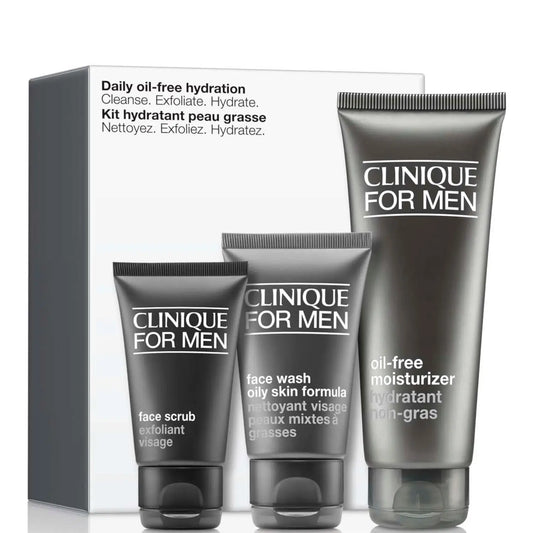 Clinique for Men Daily Oil-Free Hydration: Skincare Gift Set