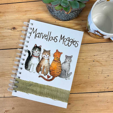 Marvellous Moggies Cat Spiral Journal