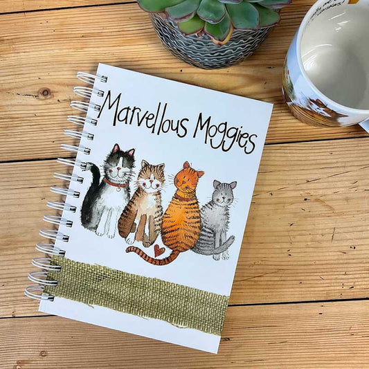 Marvellous Moggies Cat Spiral Journal