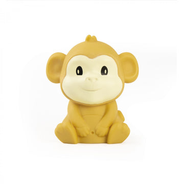 MINI COLOUR CHANGING LED NIGHT LIGHT | SOFT BROWN & WHITE MONKEY